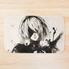 Watercolor 2B Bath Mat