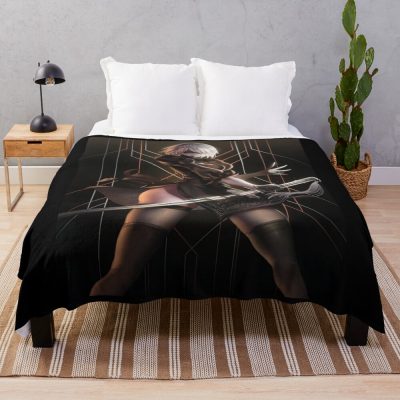 Nier Automata Throw Blanket
