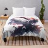 2B Glitch Nier Throw Blanket