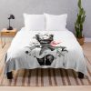 2B Ink 1 Throw Blanket