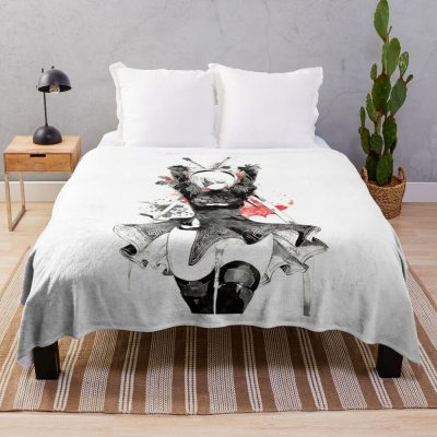 2B Ink 1 Throw Blanket
