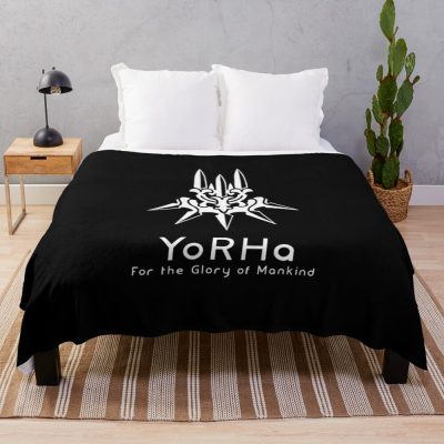 Yorha Throw Blanket