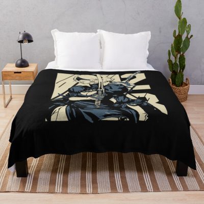 2B Nier Atomata Throw Blanket