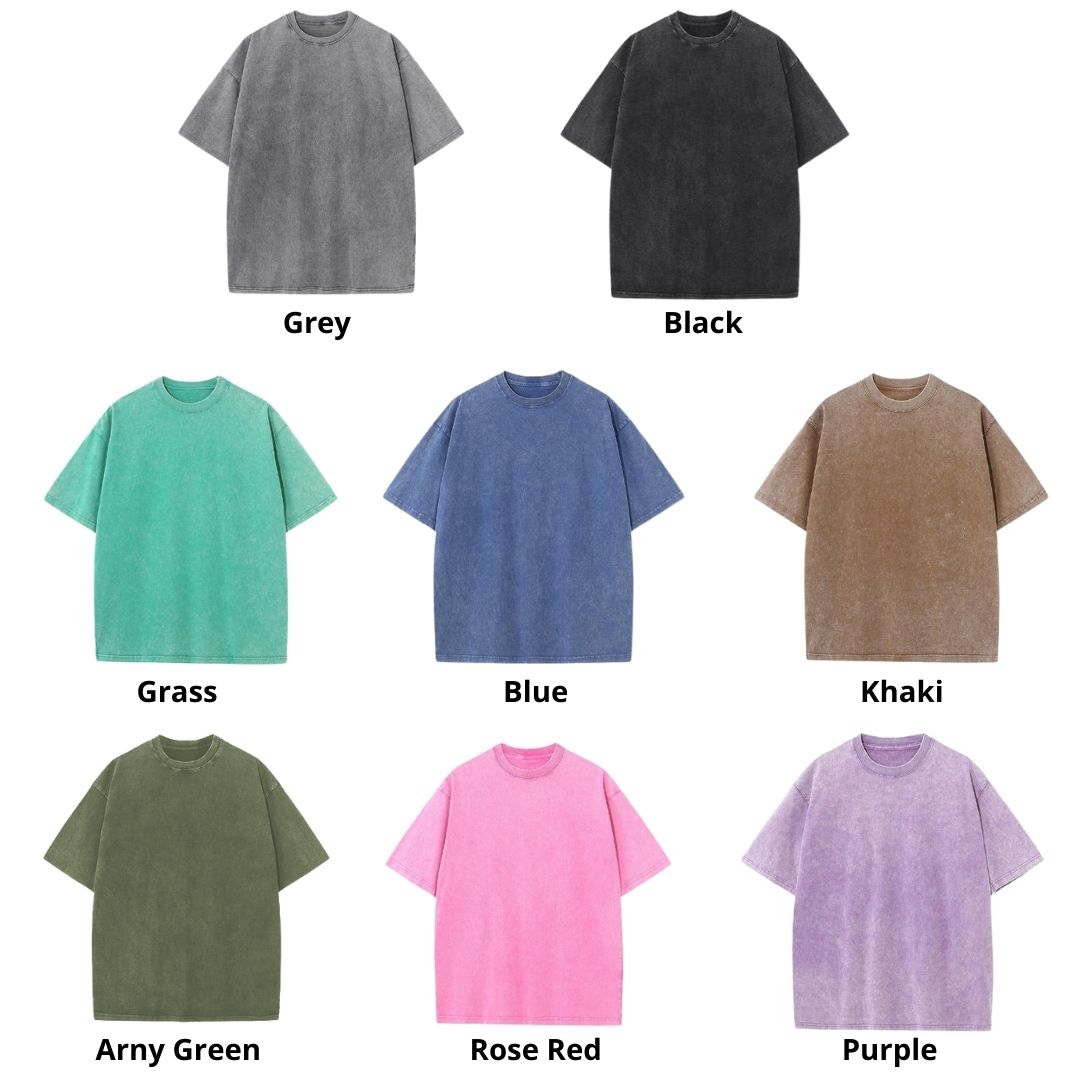 Mineral Wash T Shirt Color - NieR: Automata Merch