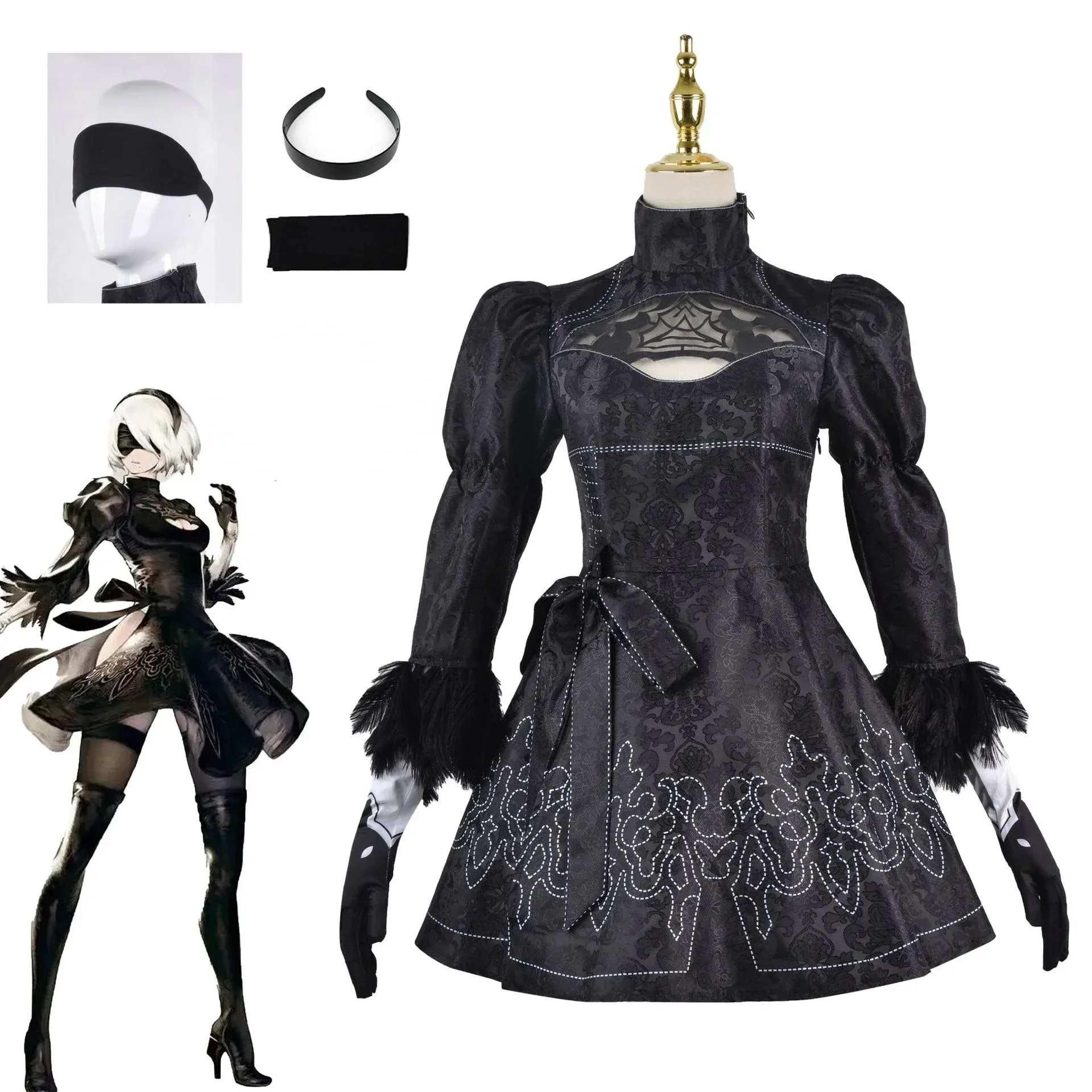 kf S52f16b72b35144eab18acf232b3fa533T - NieR: Automata Merch